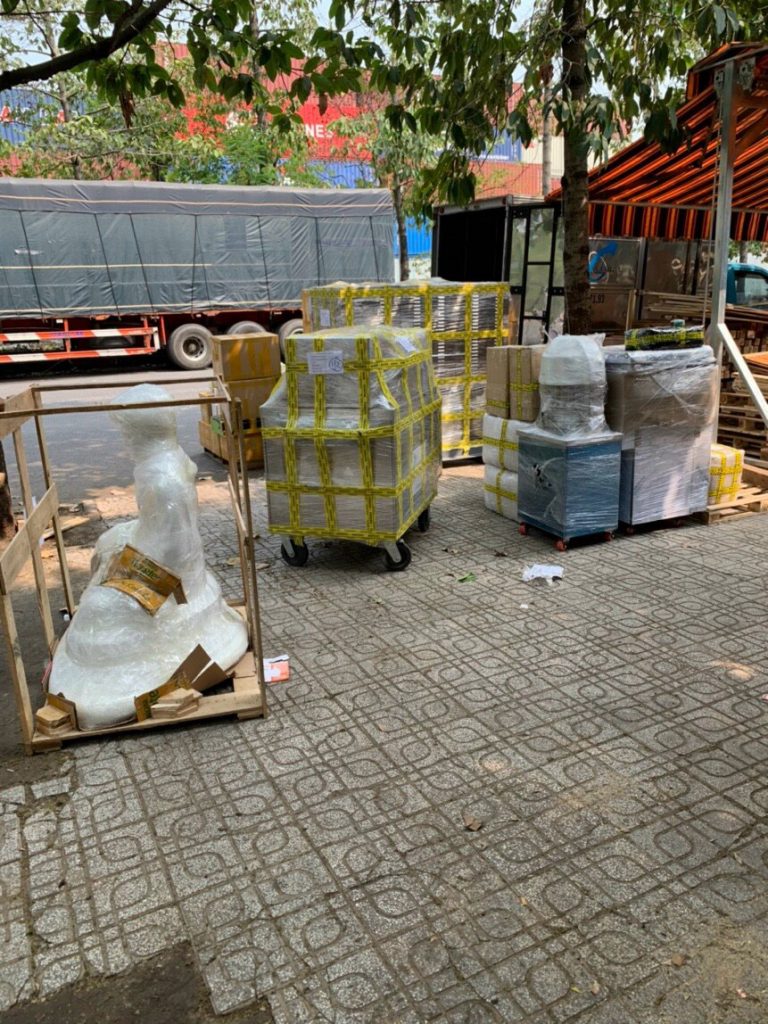 Gửi máy ép mía đi Hàn Quốc tại Hồ Chí Minh uy tín