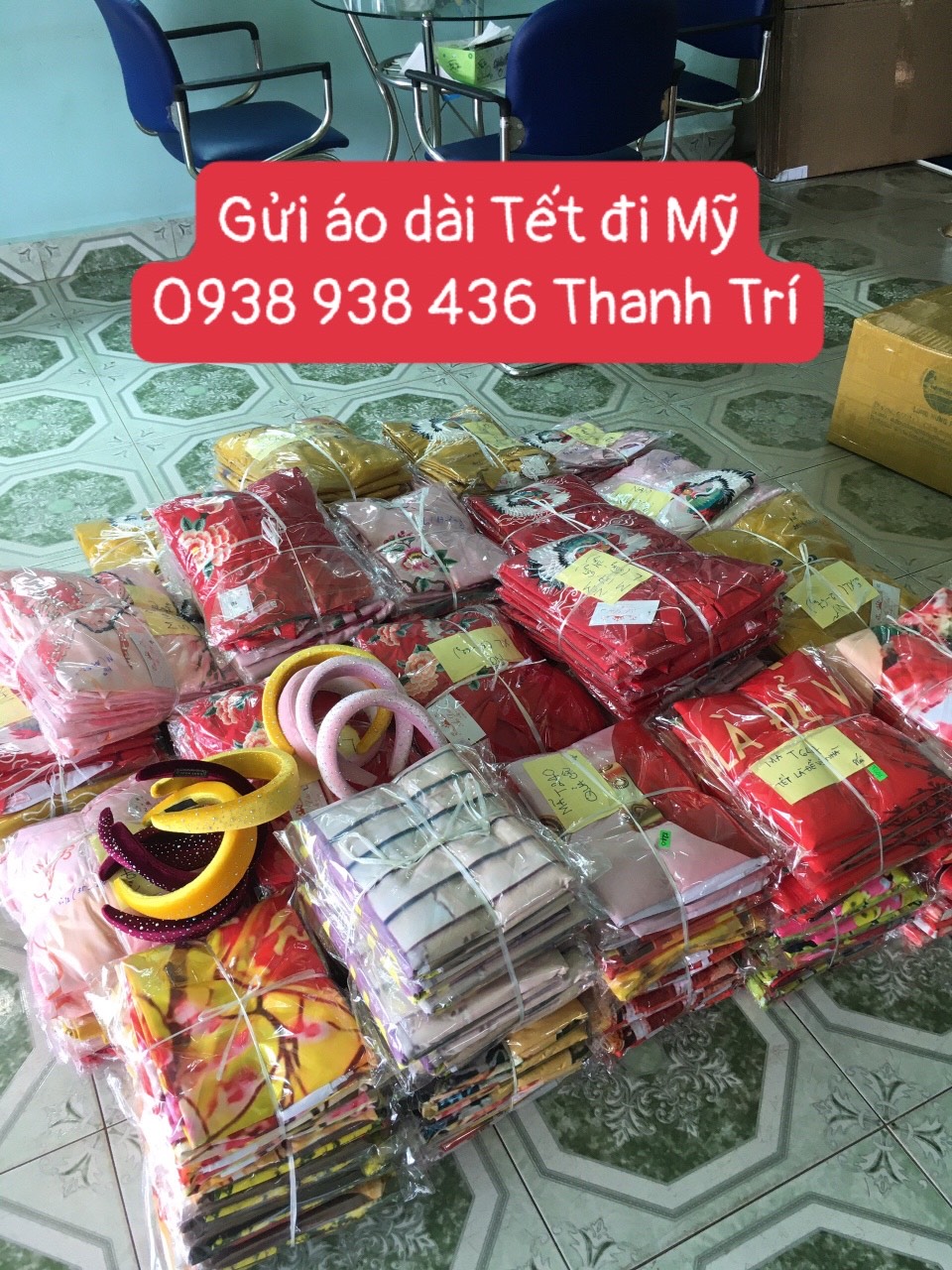 Gửi áo dài đi Mỹ tại Gia Kiệm, Đồng Nai