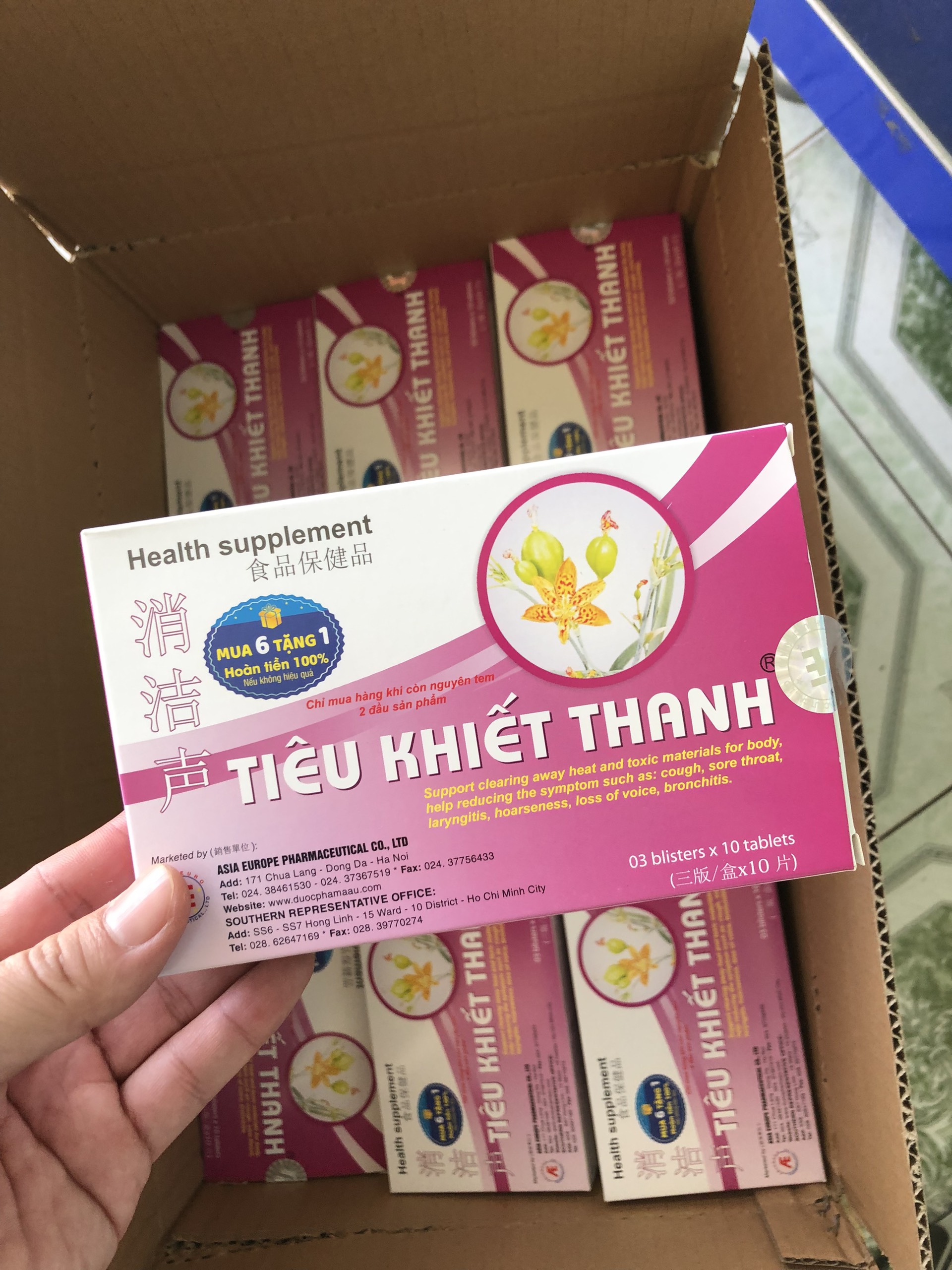 Gửi thuốc tây đi Canada