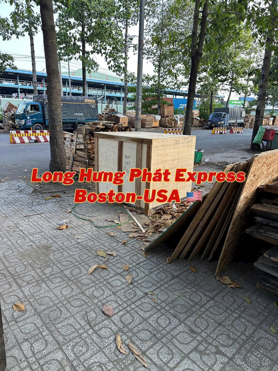 Gửi sách, đồ trang trí đi Mỹ đường biển tại Đồng Nai
