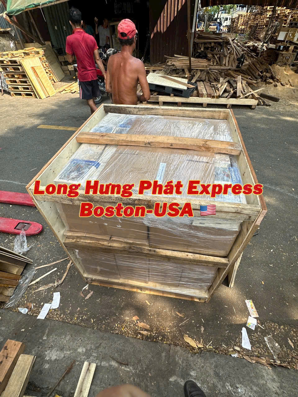 Gửi sách, đồ trang trí đi Mỹ đường biển tại Hồ Chí Minh